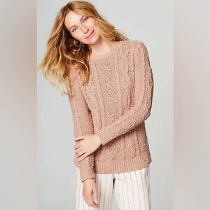 J Jill Cable Knit Sweater